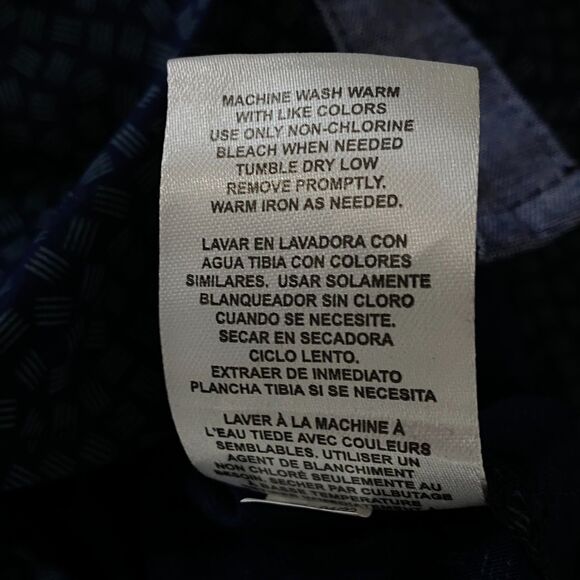 New Ben Sherman Long Sleeve Button Down Collared Shirt Boys Size 7 - Picture 9 of 11